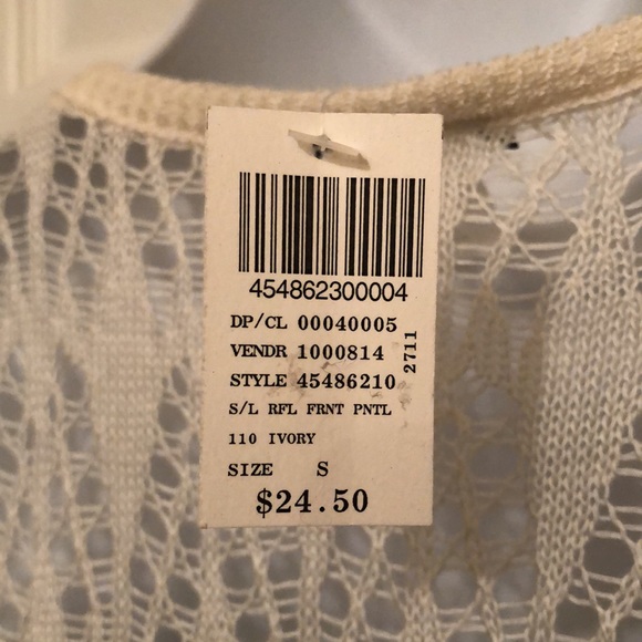 WET SEAL SLEEVELESS LONG OPEN CARDIGAN JUNIOR SMALL - Picture 7 of 9